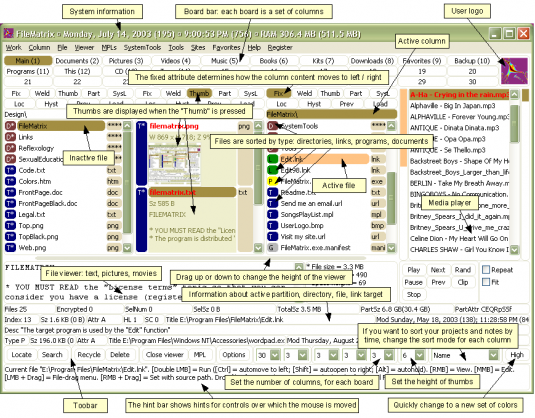 FileMatrix UI Complexity FileMatrix UI Complexity