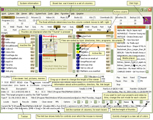 FileMatrix UI Complexity