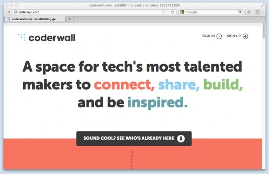 Coderwall Homepage Coderwall Homepage